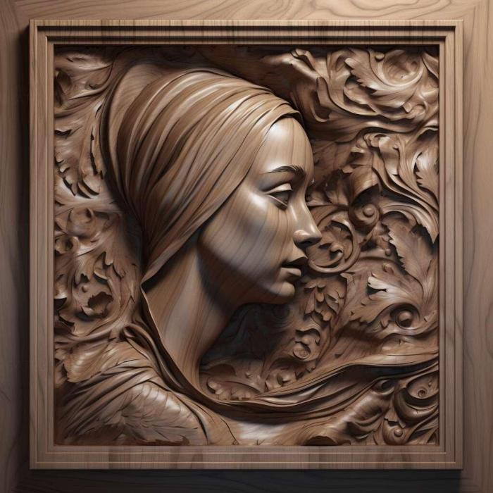 نموذج ثلاثي الأبعاد لآلة CNC 3D Art 